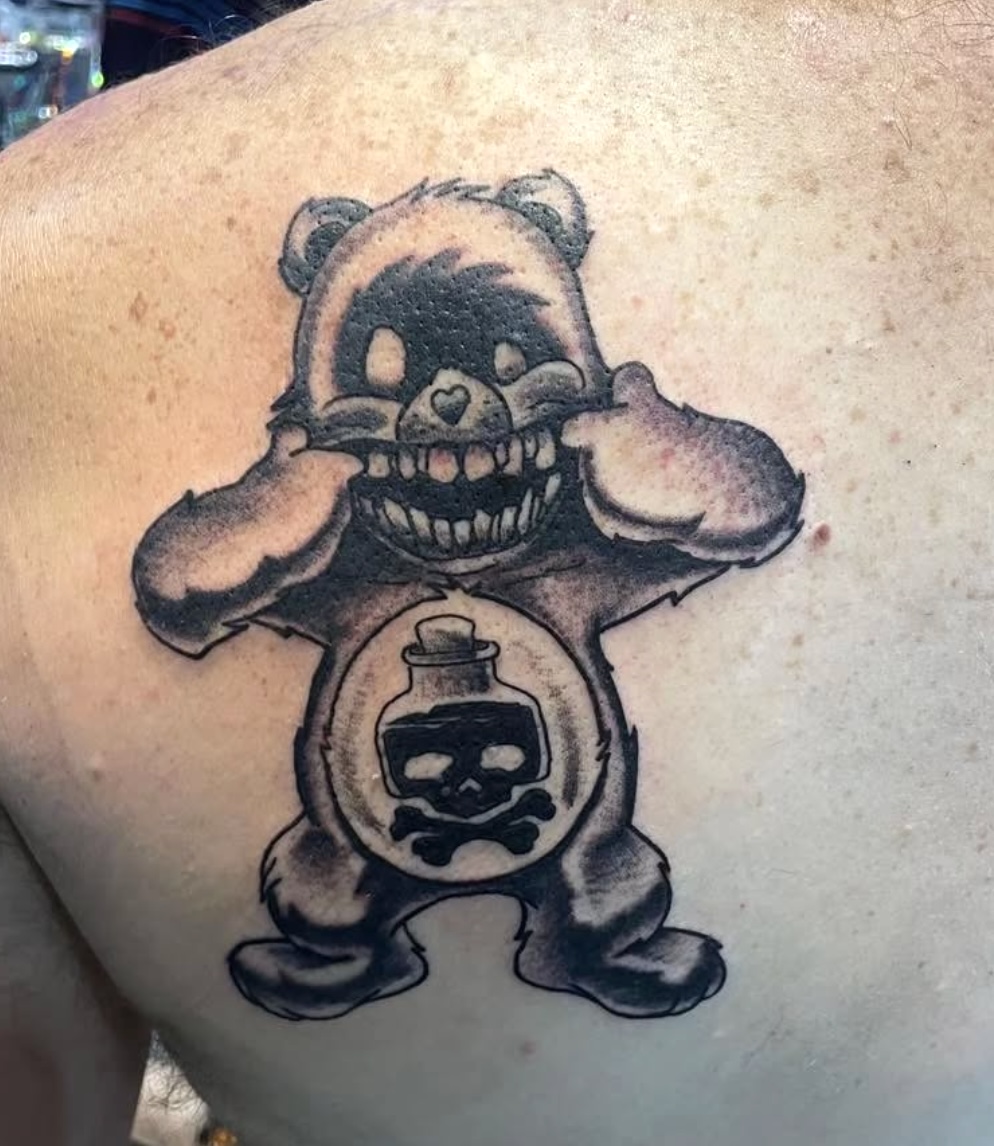 Illustrative tattoo by Seth Wood - Cursed Ink Society artistry